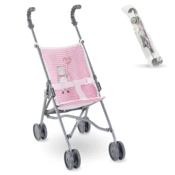 Corolle Poussette Canne Rose pour poupon 36/42/52 cm Sale