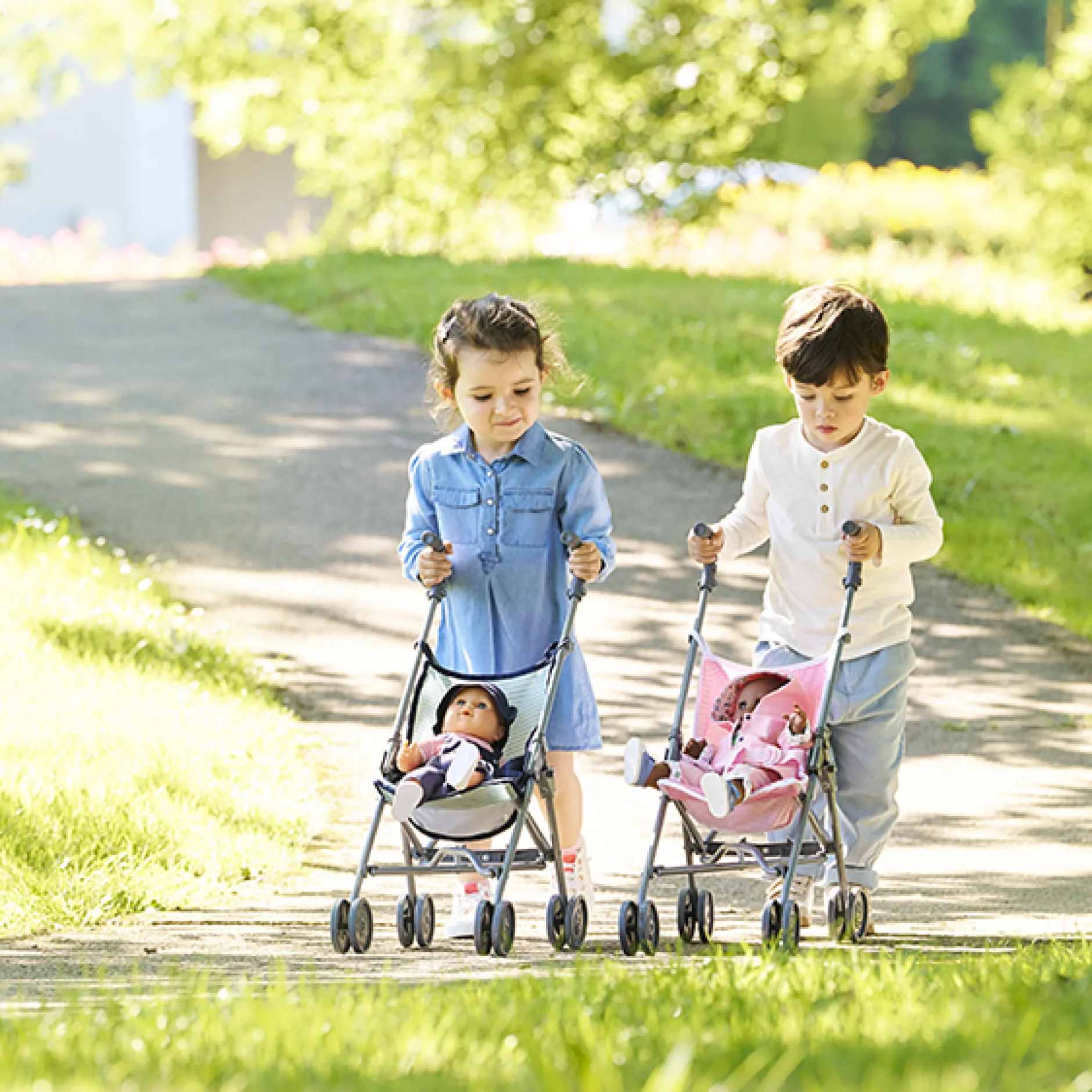 Corolle Poussette Canne Sauge pour poupon 36/42/52 cm Discount