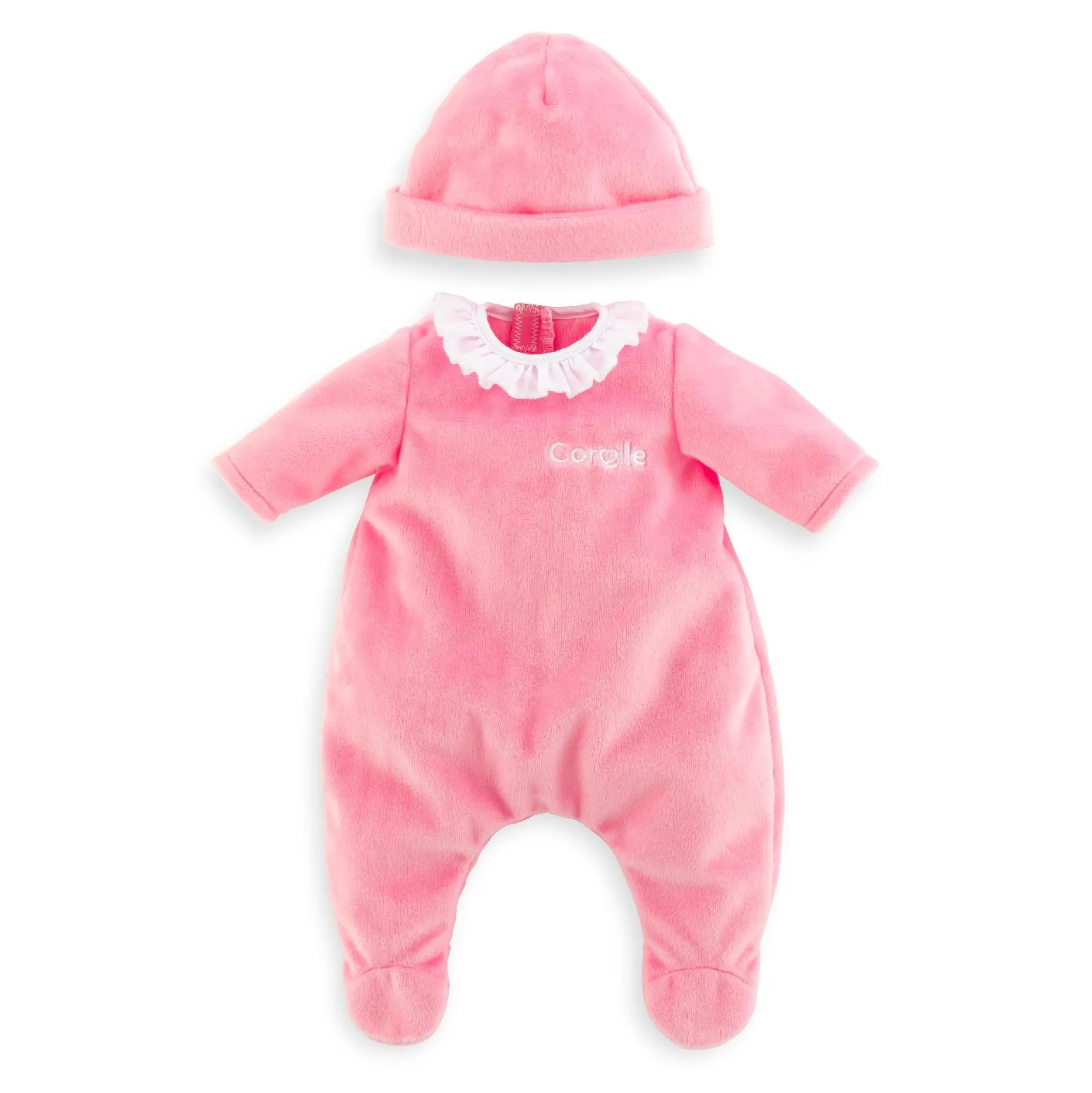 Corolle Pyjama rose et bonnet pour poupon 30 cm Hot