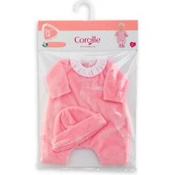 Corolle Pyjama rose et bonnet pour poupon 36 cm Outlet