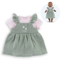 Corolle Robe à volants et T-Shirt Bords de Loire pour poupon 36 cm New