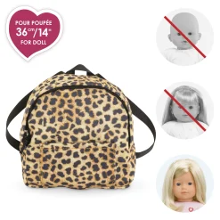 Corolle Sac à dos Léopard pour poupée ma Outlet
