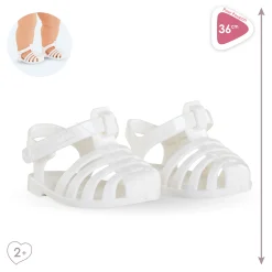 Corolle Sandales Blanches pour poupon 36 cm