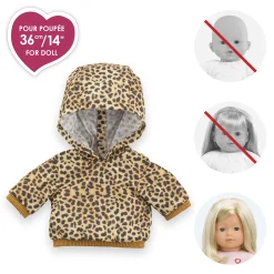 Corolle Sweat Léopard pour poupée ma New