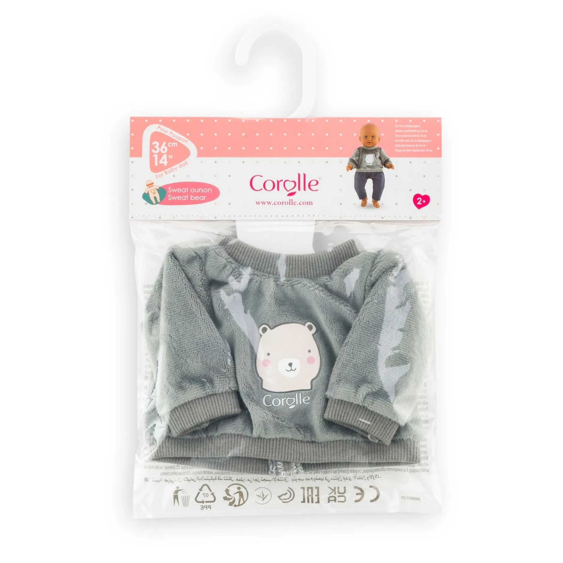 Corolle Sweat Ourson pour poupon 36 cm Online