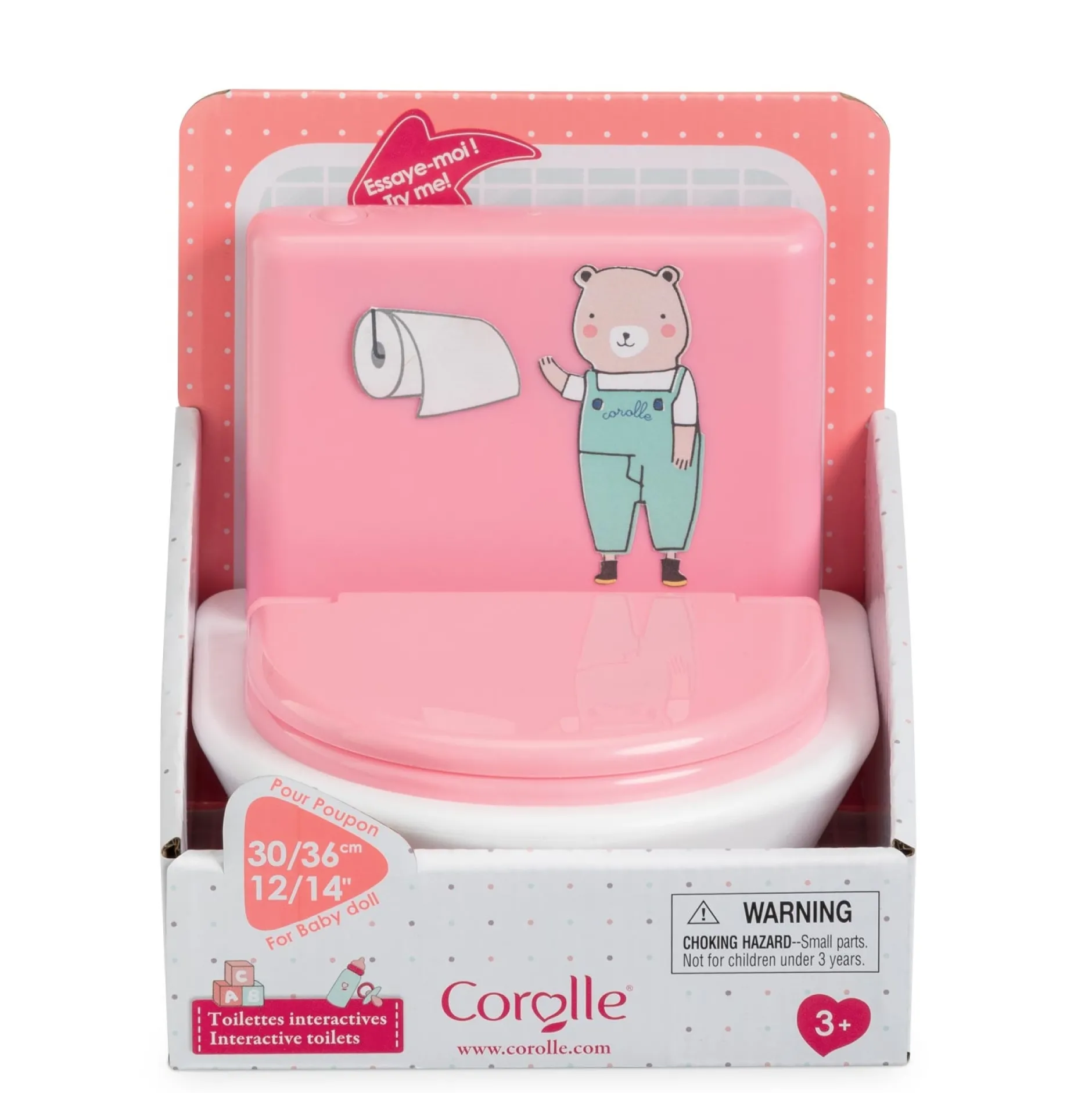 Corolle Toilettes interactives pour poupons 30 et 36 cm Outlet