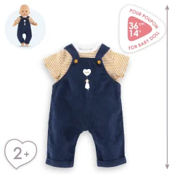 Corolle T-shirt et Salopette Marine pour poupon 36 cm