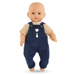 Corolle T-Shirt et Salopette Marine pour poupon 30 cm New