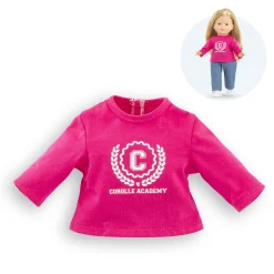 Corolle T-Shirt Fuchsia Academy pour poupée ma Hot