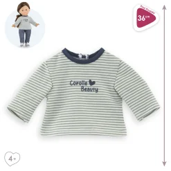 Corolle T-Shirt Rayé Manches Longues pour poupée ma