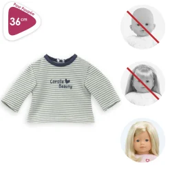 Corolle T-Shirt Rayé Manches Longues pour poupée ma