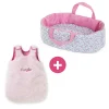 Corolle Turbulette Peluche Rose et Couffin Floral Online